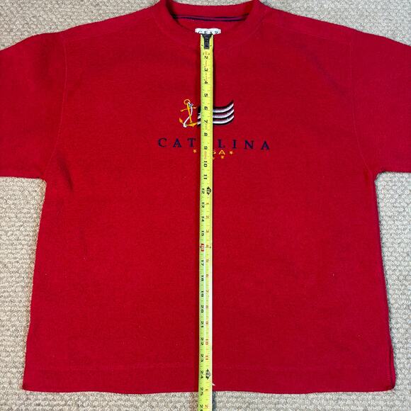 vintage 90s retro Gear For Sports Catalina USA fleece crewneck Medium 1990s - Picture 6 of 7